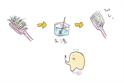 歯ブラシ再生法